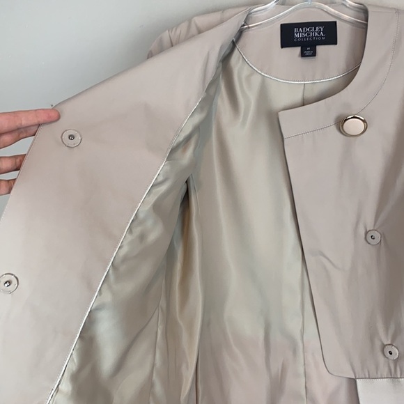 Badgley Mischka Alexa Colorblock Jacket Size Medium - Picture 13 of 16